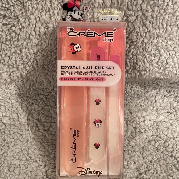 Disney Accessories - DISNEY crème shop crystal nail file set NWT
